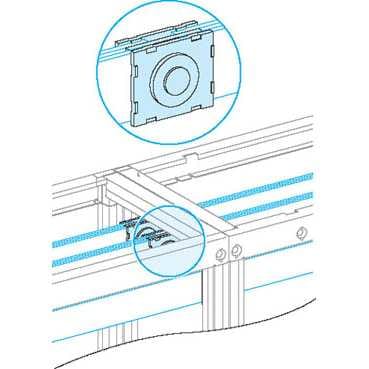 SCHNEIDER ELECTRIC - SNR04640 CONNESSIONE BARRE H 50/60MM
