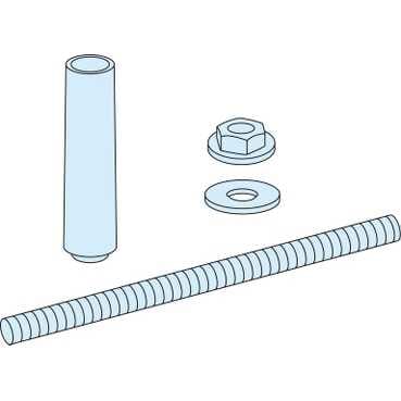 SCHNEIDER ELECTRIC - SNR04646 12 DISTANZIATORI PER SBARRA 150MM
