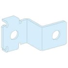SCHNEIDER ELECTRIC - SNRLVS04207 Support, PrismaSeT G, 2 fixing brackets for the earth bar on the functional uprights for enclosure, H45mm