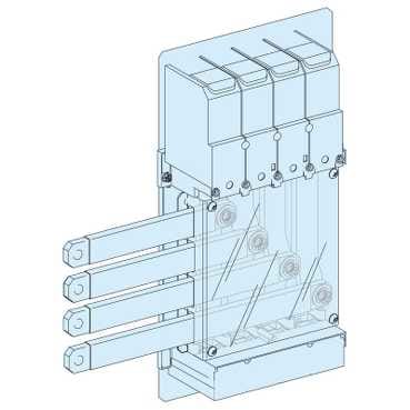 SCHNEIDER ELECTRIC SNRLVS04076 BLOCCO ALIM NS630 CANALINA