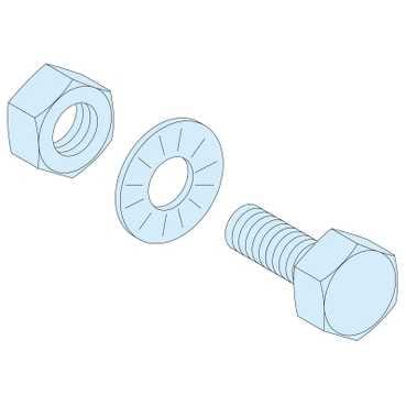 SCHNEIDER ELECTRIC SNRLVS04194 20 BULLONI M6X20/BARRE 5MM