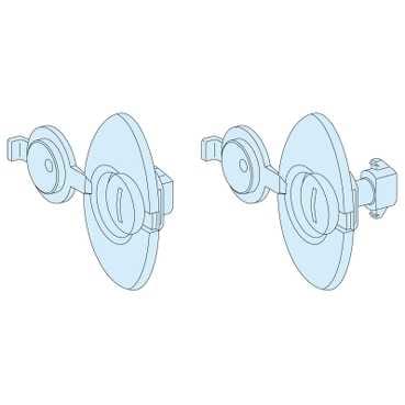 SCHNEIDER ELECTRIC SNRLVS01106 VITI PANNELLO DI FONDO P IP30