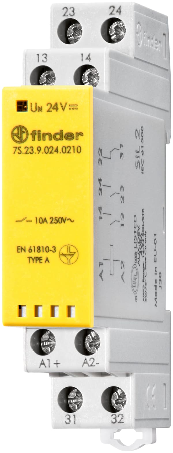 FINDER S.P.A. - FIN7S2390480210 RELE MODULARE CON CONTATTI GUIDATI