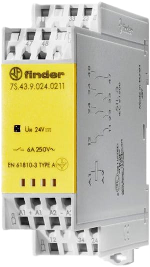 FINDER SPA FIN7S4390240211 RELE MODULARE CON CONTATTI GUIDATI