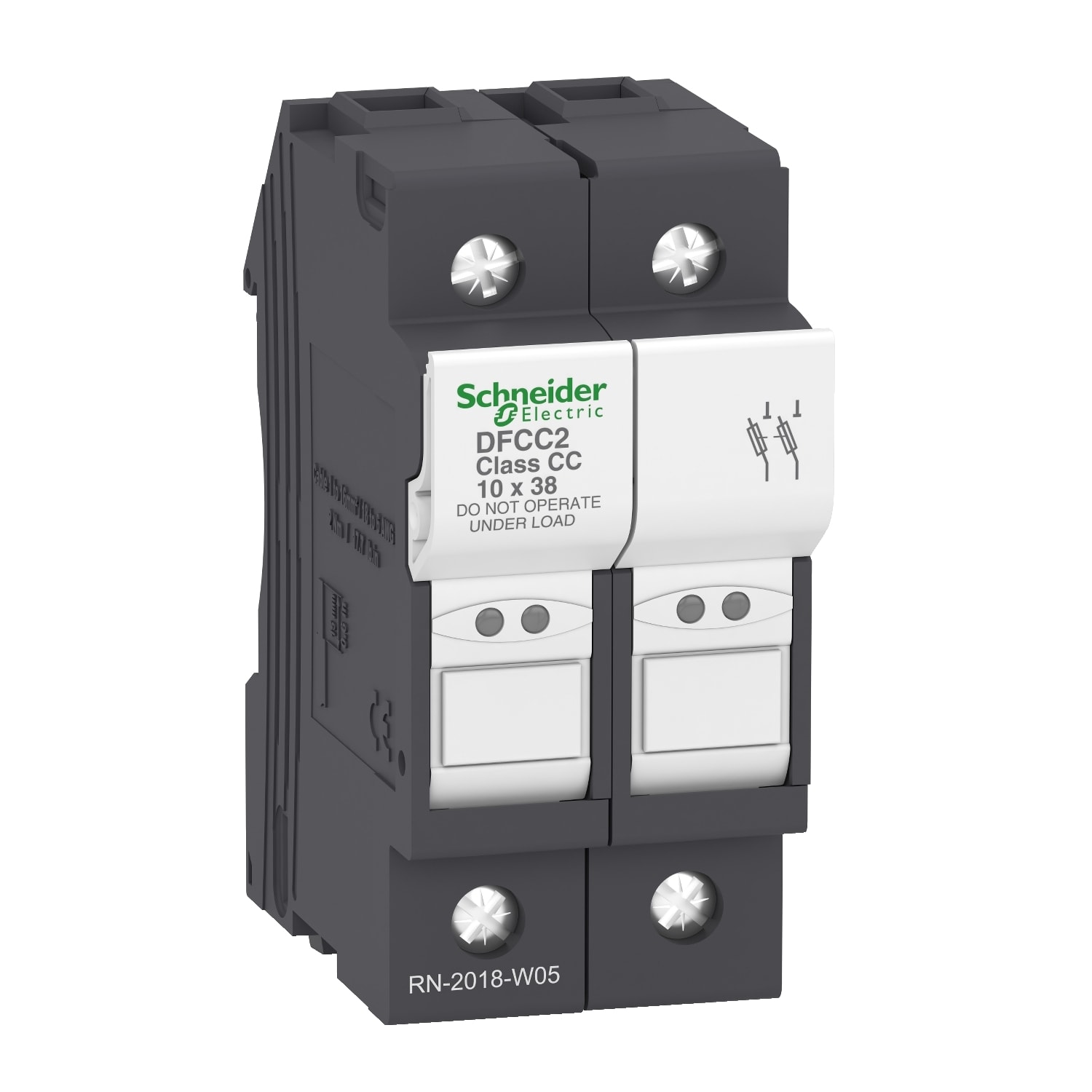 SCHNEIDER ELECTRIC - SNRDFCC2 PORTA-FUSIBILE 30A 2P CC