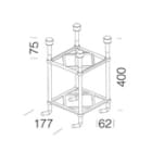 DISANO - DIS99131400 TIRAFONDI 299 ACCIAIO
