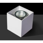 DESIGN LUCE - DLU1008910020 QUADRA 1X50W GU10 80X80X90 NERO CARAV