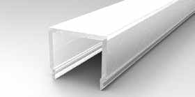 DESIGN LUCE - DLU1030111300 U02 COVER QUADRATA PMMA SATIN 3M