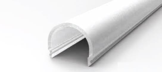 DESIGN LUCE DLU1030120200 U02 COVER TUNNEL OPALE 2M
