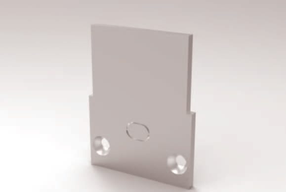 DESIGN LUCE DLU1030504000 U02 TESTATA QUAD 1 PZ NE CARAVAG
