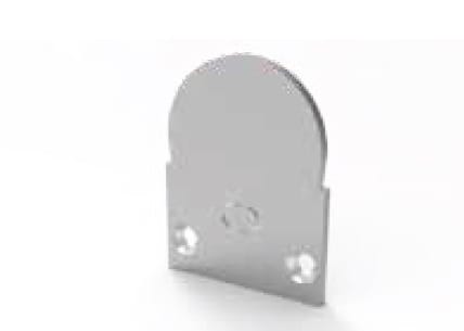 DESIGN LUCE - DLU1030602000 U02 TESTATA TONDA 1 PZ ARGE