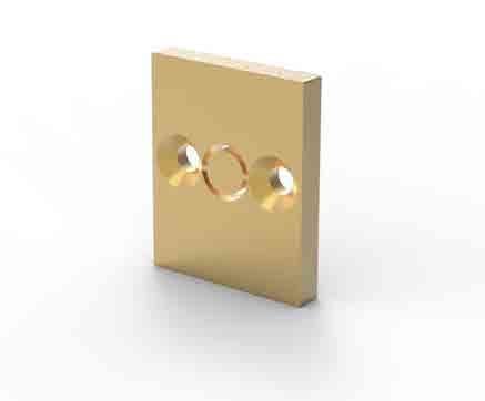 DESIGN LUCE - DLU1090400000 MS09 TESTATA 1 PZ GRI VESU