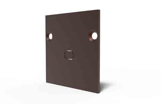 DESIGN LUCE DLU1100401000 ZER035 TESTATA 1 PZ ARGILLA
