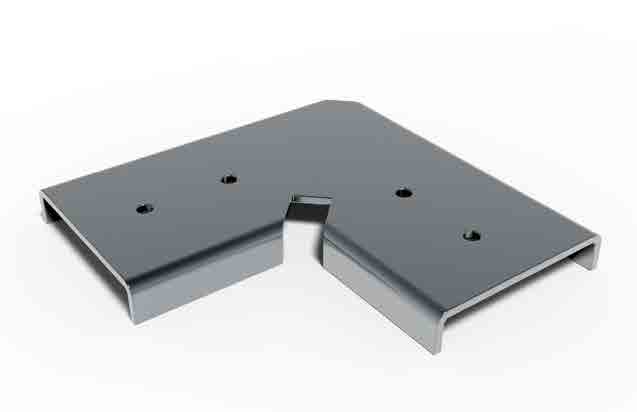 DESIGN LUCE - DLU1100506002 ZER035 GIUNTO LINEA CONTINUA 90