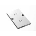 DESIGN LUCE - DLU1110402000 ZER065 TESTATA 1 PZ ARGENTO OPACO