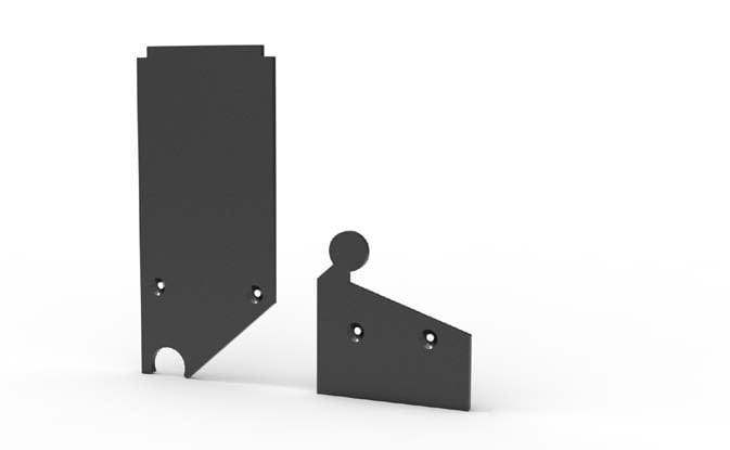 DESIGN LUCE - DLU1170403000 LINK TESTATA 2 PZ BIANCO