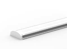 DESIGN LUCE - DLU1281102200 MF02 KIT 2M ARGENTO+COVER+TESTATE+STAFFE