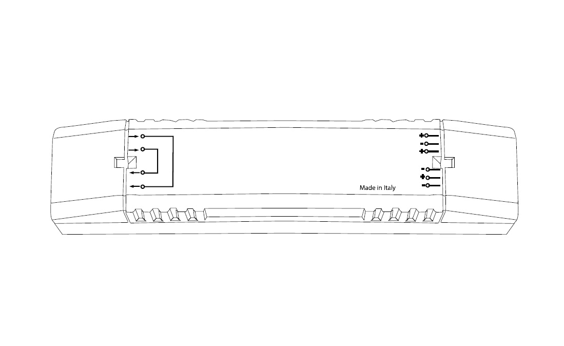 DESIGN LUCE DLU981006 ALIMENTATORE 100W 24V IP65