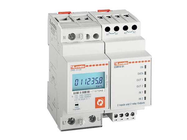 LOVATO LOVDMED130LM CONTATORE ENERGIA 1PH 63A STACCO CARICHI