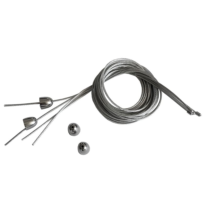 ROSSINI RSSDRC001MT KIT PER FISSAGGIO A SOSPENSIONE CROMATO