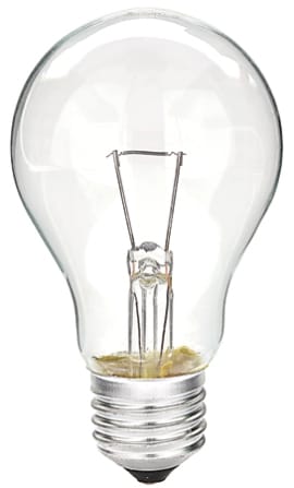 DURALAMP SPA - DRL00557/24 GOCCIA E27 100W 24V TRASPARENTE