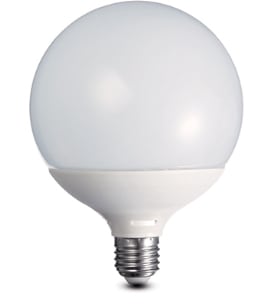 DURALAMP SPA - DRLDG457W GLOBO LED E27 G120 14W 3000K