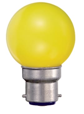 DURALAMP SPA DRLL140PY-B22 PING BALL B22 GIALLA 0,5W