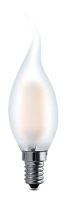 DURALAMP SPA - DRLLFF374-F FILAMENTO LED FIAMMA 4W E14 2700K SATIN