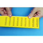 GRAFOPLAST SRL - GRA150/23 TARGHETTA PER BINARIO L=23 MM 200 PZ
