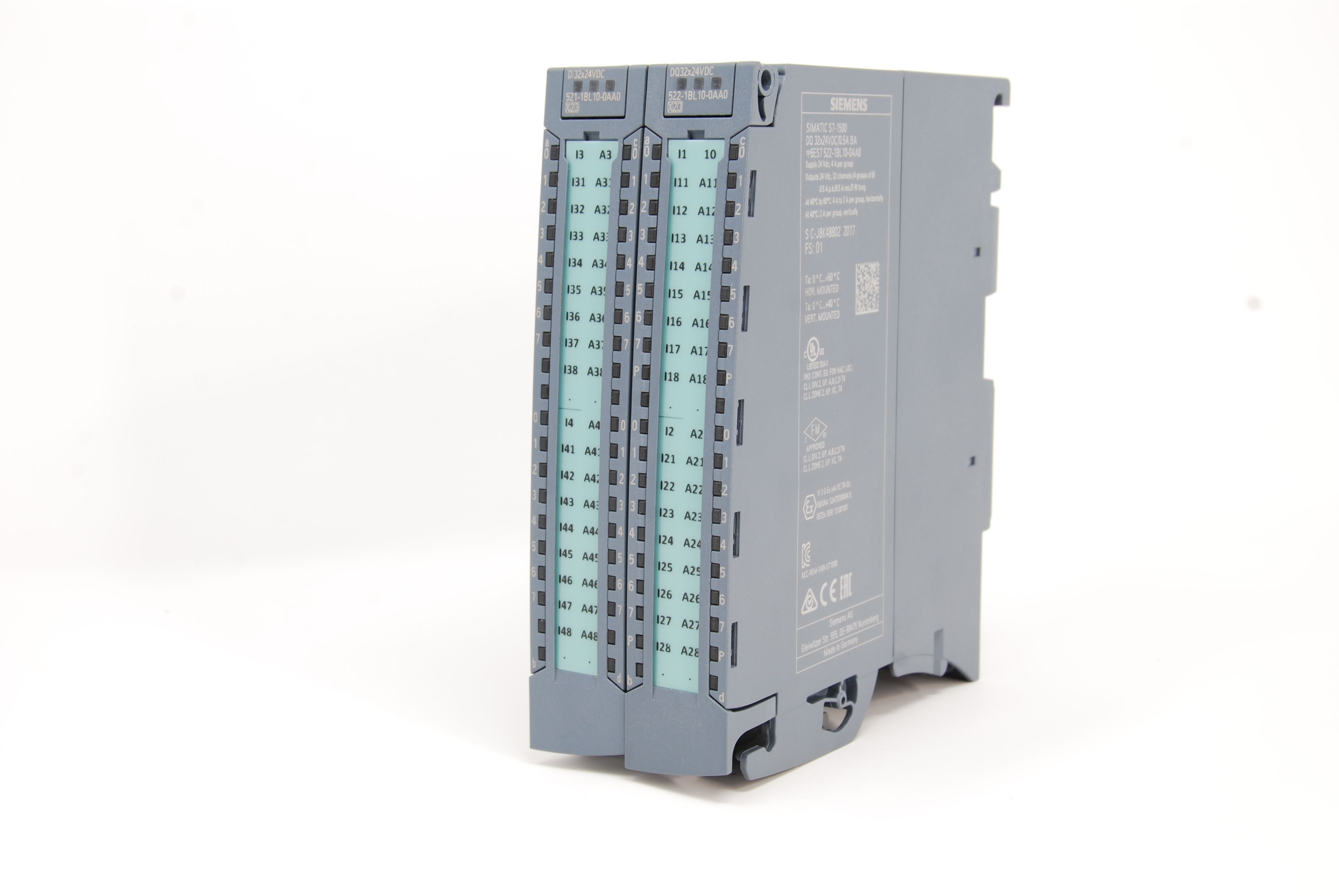 GRAFOPLAST SRL - GRAEVOPS1331S STRISCE X PLC SIEMENS VERDE 12,7X31MM 26