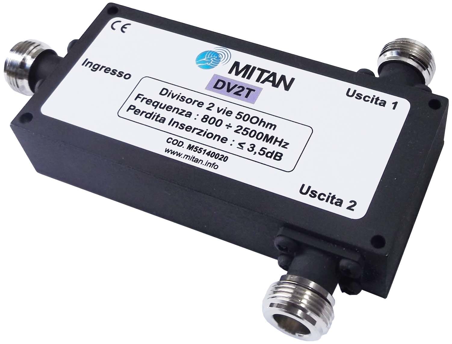 MITAN S.R.L. - MITM55140020 DV2T DIVISORE 2 USCITE GSM/UMTS