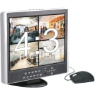 FAIT SRL - FITDVR4/LCD15 VIDEO-REGISTR. DIG. 4 CAN. MONITOR LCD15