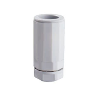 GEWISS - GEWDX43216 RACCORDO TUBO-SCATOLA MORBIDX - IP67 - HALOGEN FREE - DIAMETRO 16MM - GRIGIO RAL7035