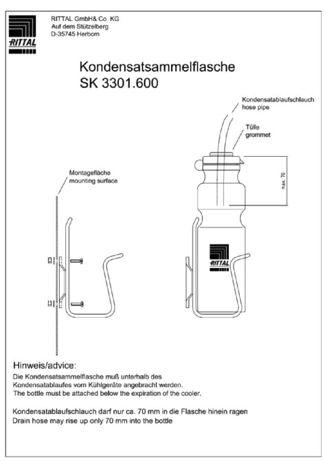 RITTAL SPA RIT3301600 SK CONTENITORE RACCOLTA