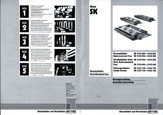RITTAL SPA - RIT3342024 SK CASS.VENTIL.M3 19 (DC)
