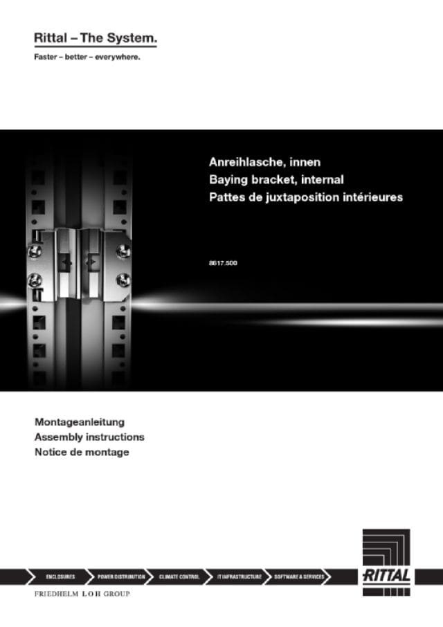 RITTAL SPA - RIT8617500 VX KIT ACCOPPIAMENTO UNIVERSALE