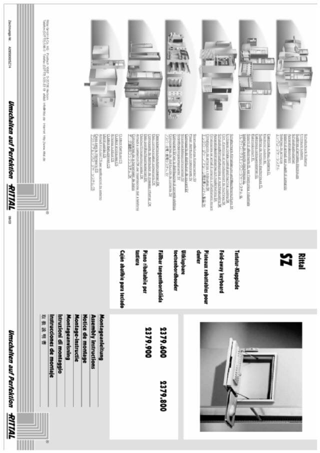 RITTAL SPA - RIT2379900 SZ PORTA MOUSE ESTRAIBILE