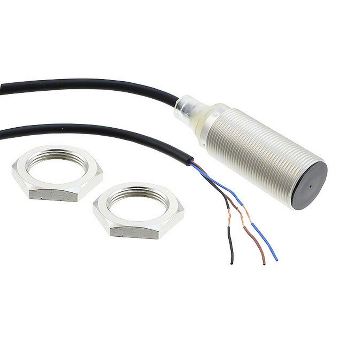 OMRON - OMRE2BM18KS08WPC12M SENSORI- IND.CC M18 SCH.8MM NPN NA 2M- E