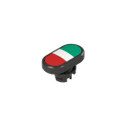 PIZZATO ELETTRICA - PZZE2 1PDRL10423 PULSANTE DOPPIO INFERIORE RASATO SENZA M