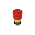 PIZZATO ELETTRICA - PZZE2 1PERZ4531 PULSANTE D EMERGENZA CON SBLOCCO A ROTAZ