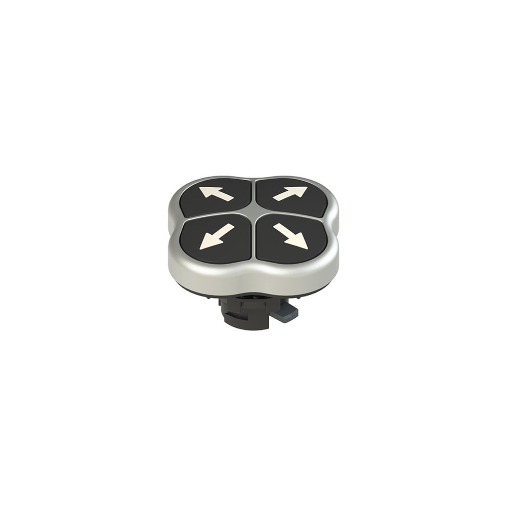 PIZZATO ELETTRICA S. - PZZE2 1PQFA9QAAA PULSANTE QUADRUPLO