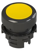PIZZATO ELETTRICA PZZE2 3PU2R5210 PULSANTE AD IMPULSO RASATO GIALLO