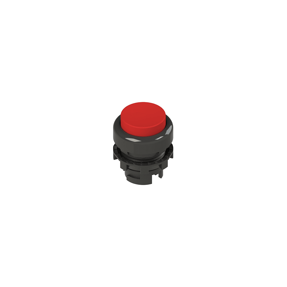 PIZZATO ELETTRICA PZZE2 1PL2S3210 PULSANTE LUMINOSO SPORGENTE ROSSO