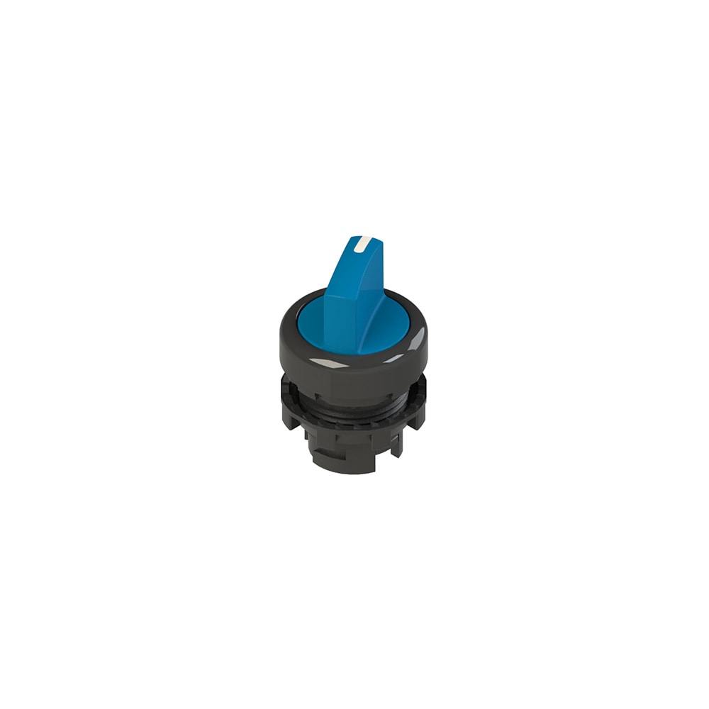 PIZZATO ELETTRICA S. - PZZE2 1SL12AVD61AB SELETTORE LUMINOSO A LEVA CORTA A DUE PO
