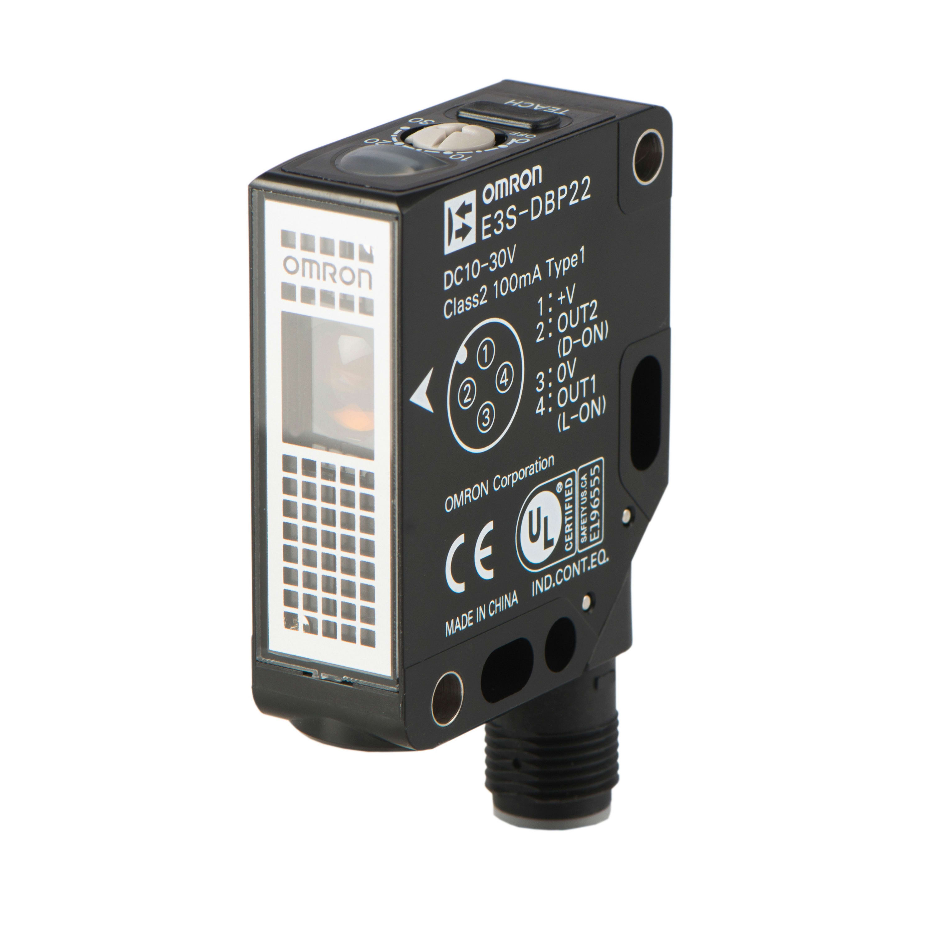 OMRON - OMRE3SDBN21 SENSORI-FOT.RIFLES.XTRASP.TEACH 4,5M NPN