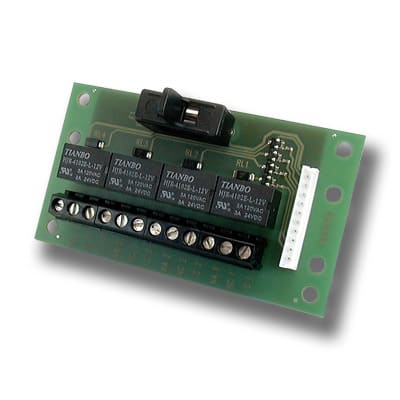 IESS SRL - EAAETRREL4 SCHEDA A 4 RELE C-NC-NA X RIVERM4 E RIVE