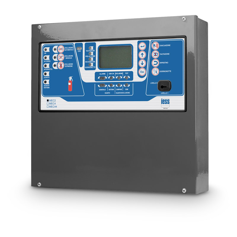 IESS SRL - EAAMEC4 CENTRALE INCENDIO CONVENZIONALE 4 ZONE