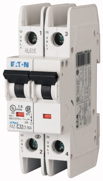 EATON MANIFACTURING - EAO102190 FAZ-D16/2-NA INT.AUT. UL/CSA 2P 16A D 10