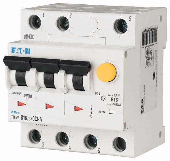 EATON MANIFACTURING - EAO170737 FRBMM-C6/3/003-A MT-DIFF C6 3P 10KA 003-