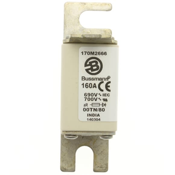 EATON MANIFACTURING - EAO170M2665 170M2665 FUSE 125A 690V 00TN/80 AR UR